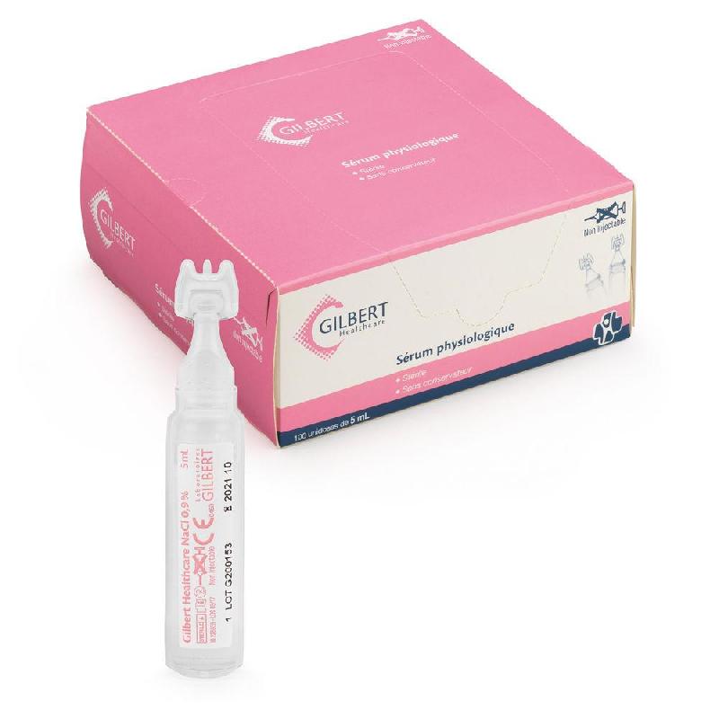 SERUMS PHYSIOLOGIQUES - BOÎTE DE 100 - LOT DE 2