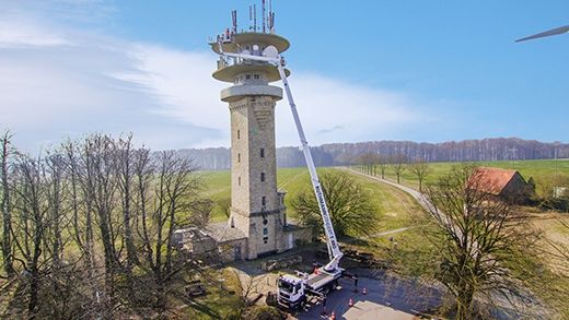Steiger® T 480 - Camion nacelle Ruthmann - 48 m - Déport 32 m - CMU 600 kg_0