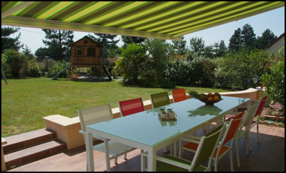 Store banne Gênes - dimensions sur mesure - toile DICKSON - garantie 12 ans_0