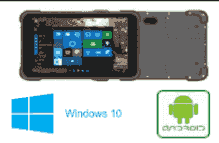 Tablette durcie 8 pouces Windows 10 Pro ou Android - Référence: C8Z_0