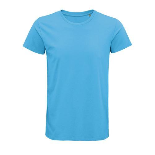 TEE-SHIRT PERSONNALISABLE COTON ORGANIQUE BIO JERSEY 150 AQUA