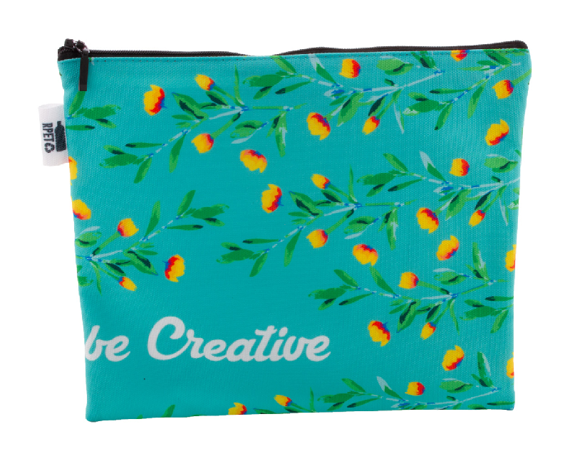 Trousse de maquillage personnalisée - polyester RPET 600D - impression sublimation - minimum 50 pièces_0