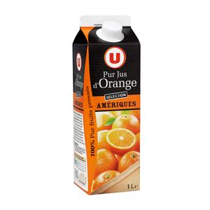 U PUR JUS ORANGE DES AMÉRIQUES BRIQUE 1 LITRE_0