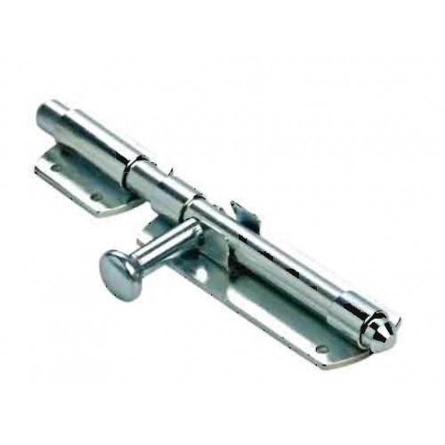 VERROU DE BOX - ACIER ZINGUÉ - PLATINE 150X50 MM - PÊNE 16X240MM COMUNELLO