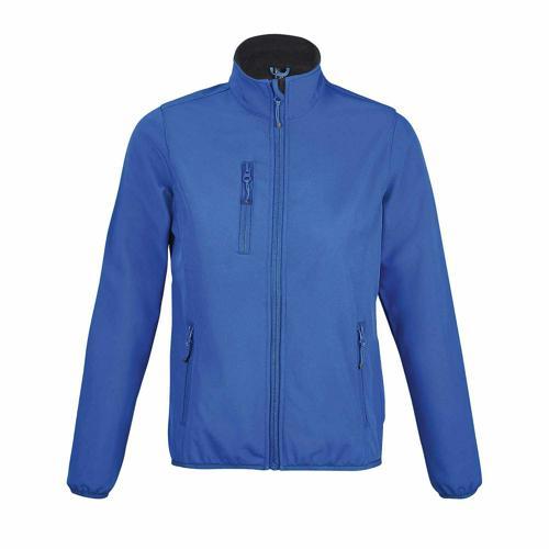 VESTE FEMME ZIPPÉE SOFTSHELL EN POLYESTER ROYAL