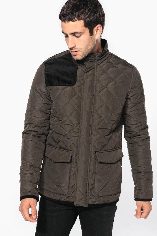 Veste matelassée homme - Réf: K6126 - Kariban - Look citadin et élégant_0
