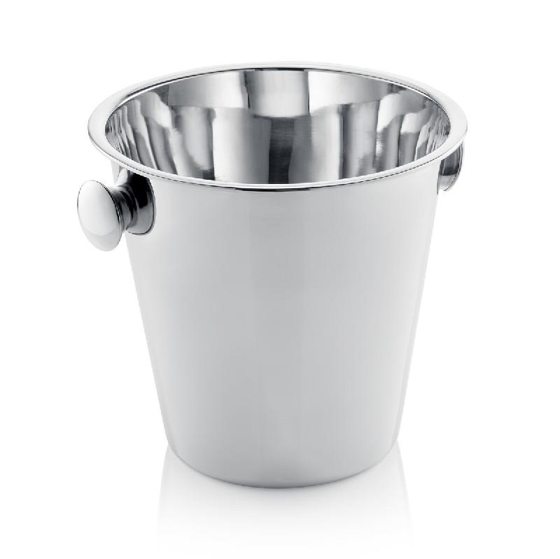 Seau à vin/champagne, Ø 21,5 cm, hauteur 20 cm, acier inoxydable chromé 18/10 - Was Germany - 4044925152174_0