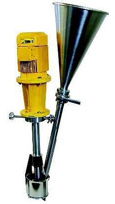 Ytron-Y Agitateur à jet axial ByPass - Mélange homogène solides/liquides et poudres légères_0