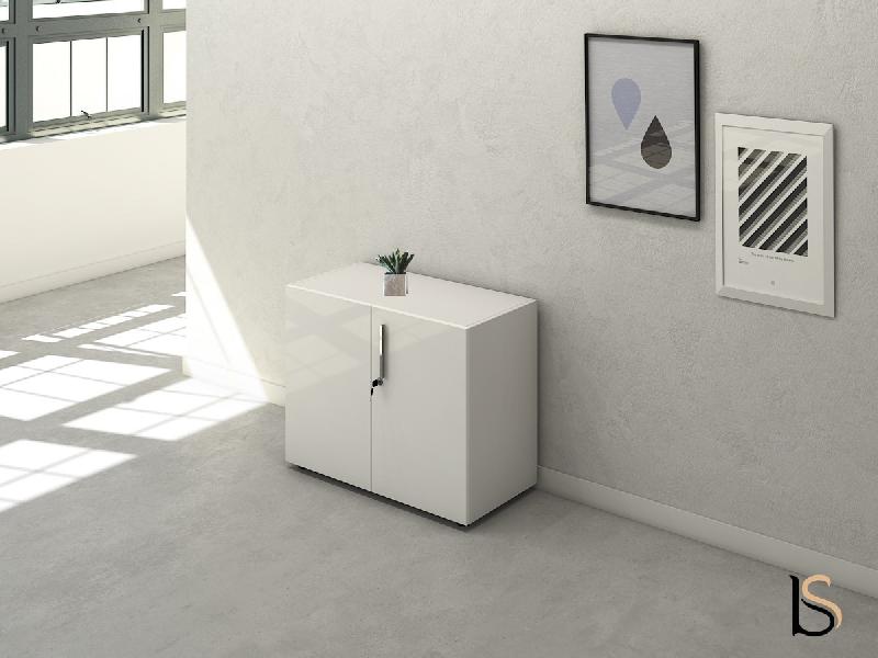 Armoire basse Luxury - Ofitres - Blanc_0