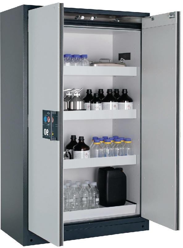 ARMOIRE SÉCURITÉ Q-CLASSIC-90 Q90.195.120 GRIS/GRIS - MANUTAN COLLECTIVITÉS