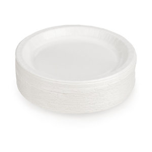 ASSIETTE CARTON BLANCHE RECTANGULAIRE 13X20 CM