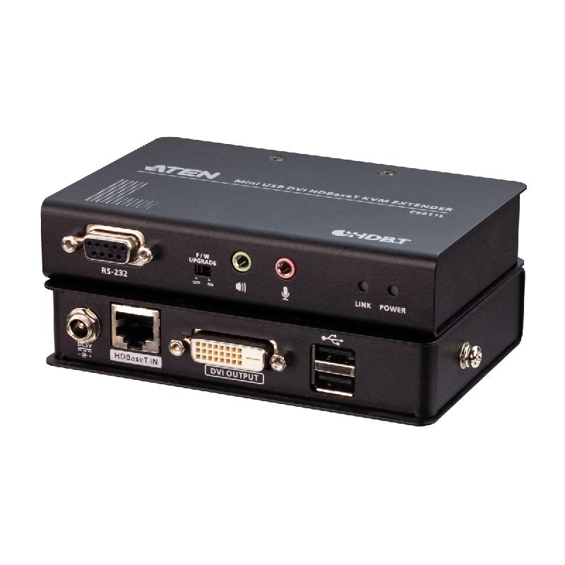 Aten ce611 mini système d'extension kvm usb dvi hdbaset_0