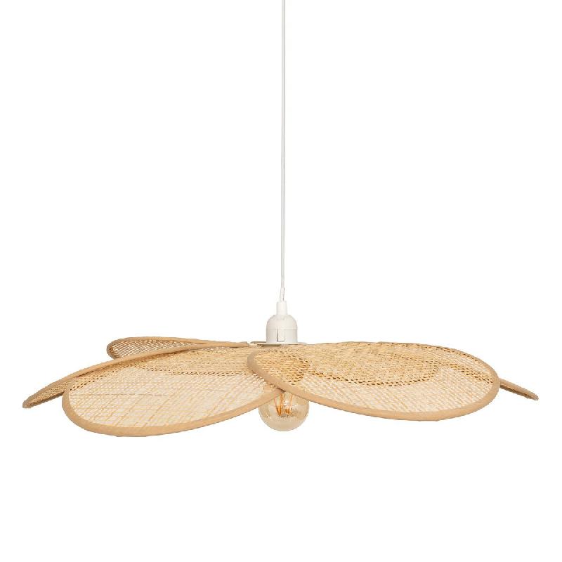 Atmosphera Luminaire Suspension en Bambou D 62 cm - beige 3560232963155_0
