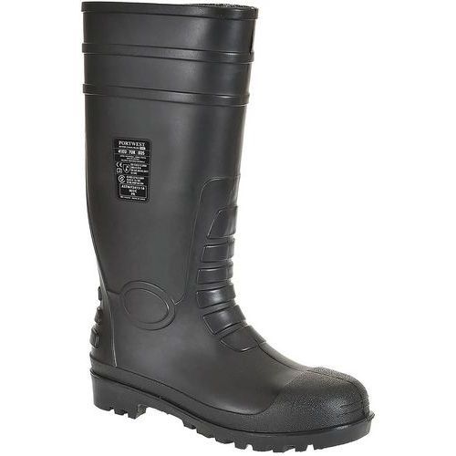 BOTTES DE SÉCURITÉ PVC NITRILE WELLINGTON S5 FW95 NOIR 44