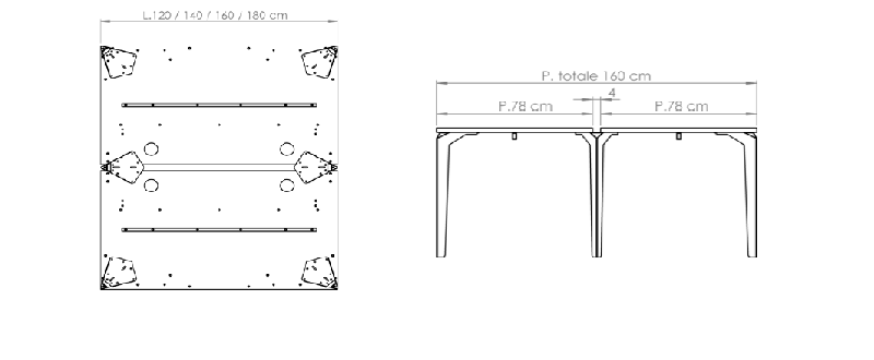 Bureau modulable 