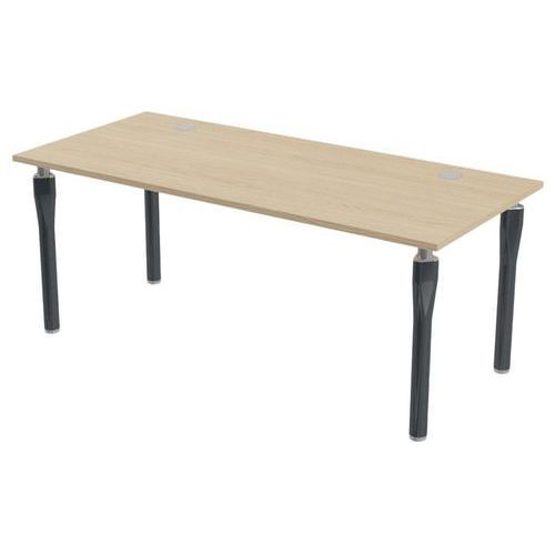 BUREAU NOGA 180 X 80 CM CHÊNE ANTHRACITE