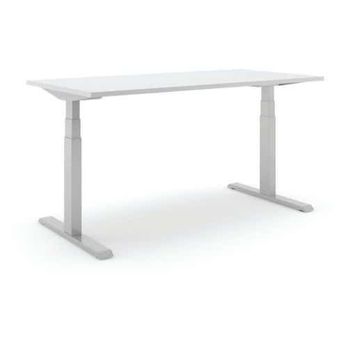 BUREAU RÉGLABLE STEELFORCE PRO 670 SLS 180CM - ARGENT GRIS - ACTIFORCE