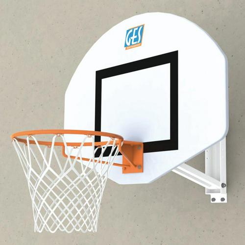 PANIER DE BASKETBALL MURAL - GES - HAUTEUR RÉGLABLE