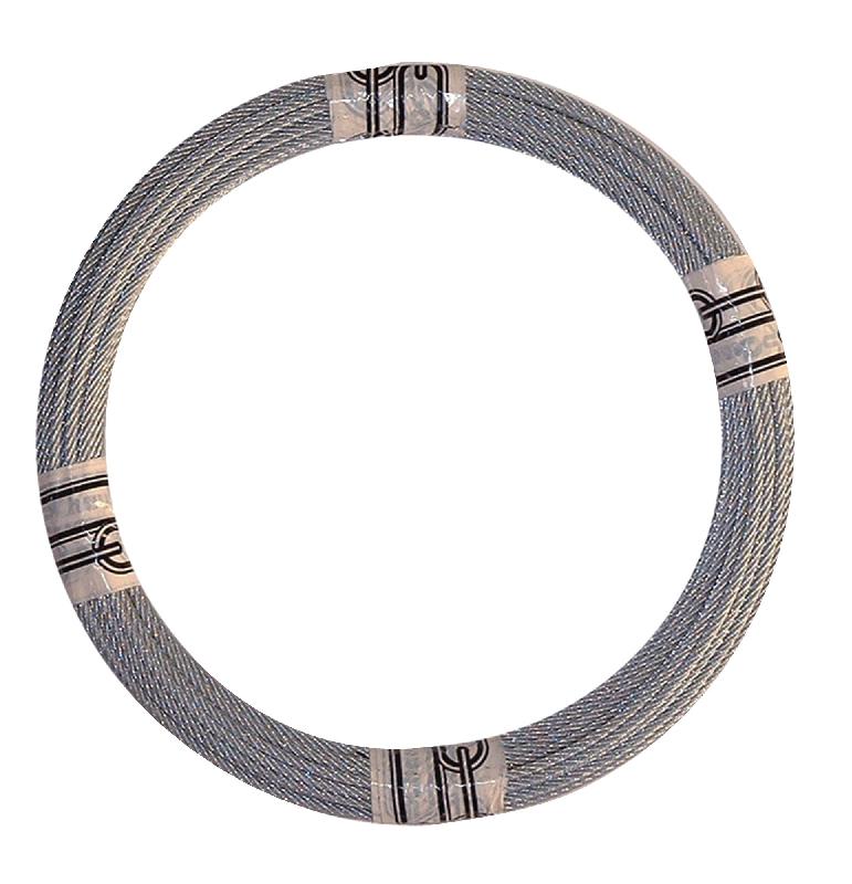 CÂBLE ÂME MÉTALLIQUE TYPE AVIATION 7X19 6MM COURONNE 25M - CHAUBEYRE - 8123164
