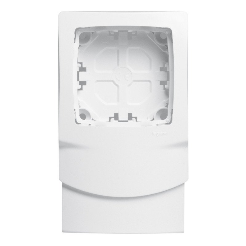 CADRE APPAREILLAGE SAILLIE DLPLUS BLANC 1 POSTE ÉP 12,5MM - LEGRAND - 031404