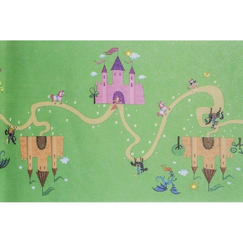 Chemin de table Princesse et chevalier 30cm x 5m_0