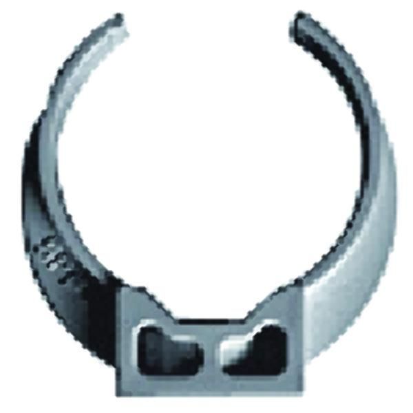 COLLIER FIXATION GRIS DIAMETRE 50 (5P)
