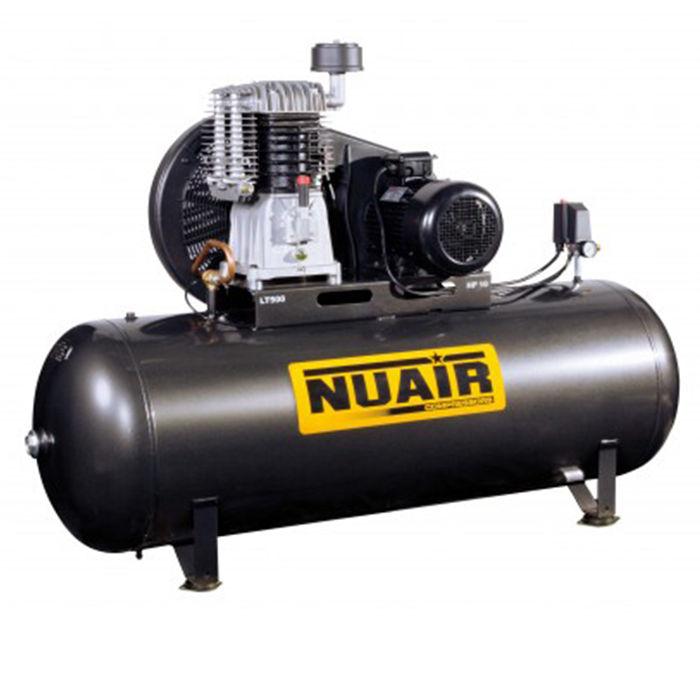 Compresseur à piston cylindre fonte marche lente 500 l 5.5 cv NUAIR - 11572745_0