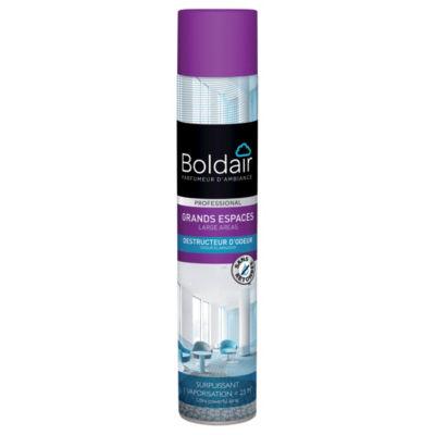 Désodorisant Boldair grands espaces destructeur d'odeurs neutre 750 ml_0
