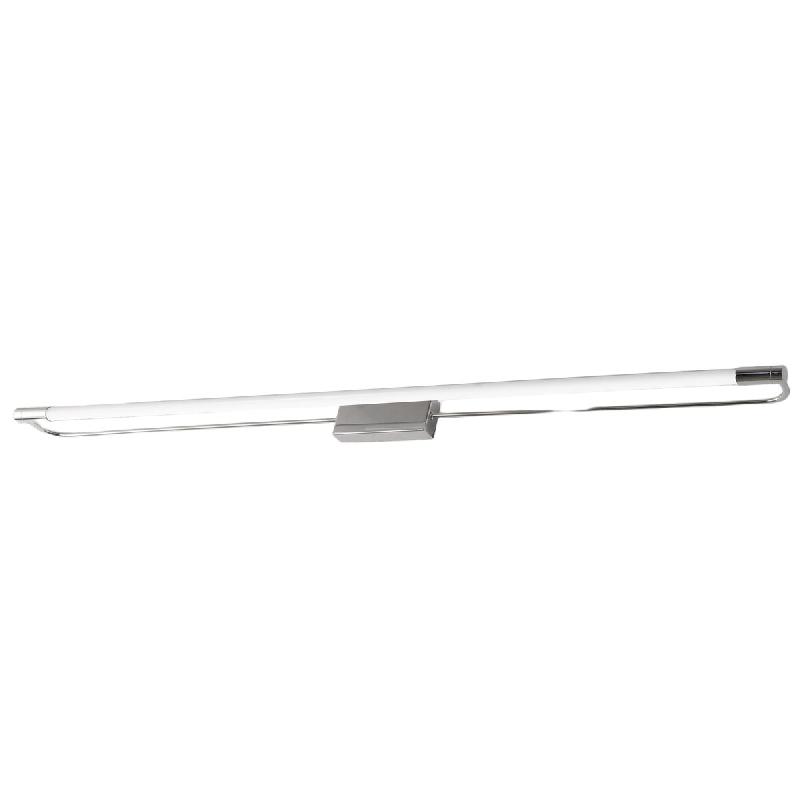 Fabas Luce Applique Murale Led Rapallo 20 W 2240 Lm 3000 K, Structure Chromée En Métal Et Méthacrylate, Ip44, Classe 1, Dimensions 80 X 8 X 5 Cm -_0