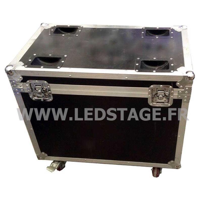 Flight case double pour 2 lyres LEDSTAGE LSB150 et LSB150B neuf_0