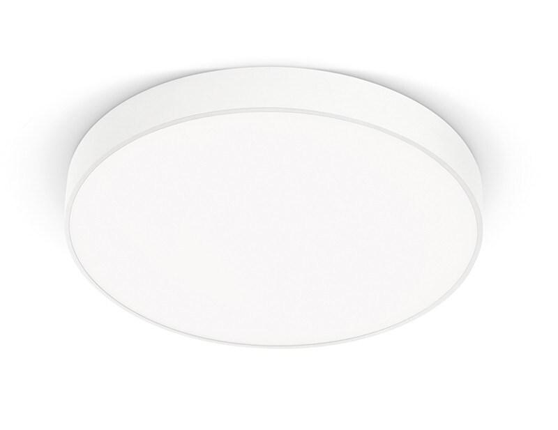 Gea Luce Plafonnier Rond Gpl301N En Aluminium Blanc Mat 50W Led Intégré 4000K Lumière Naturelle - Gealuce Ceiling Design Lighting - GPL301N_0