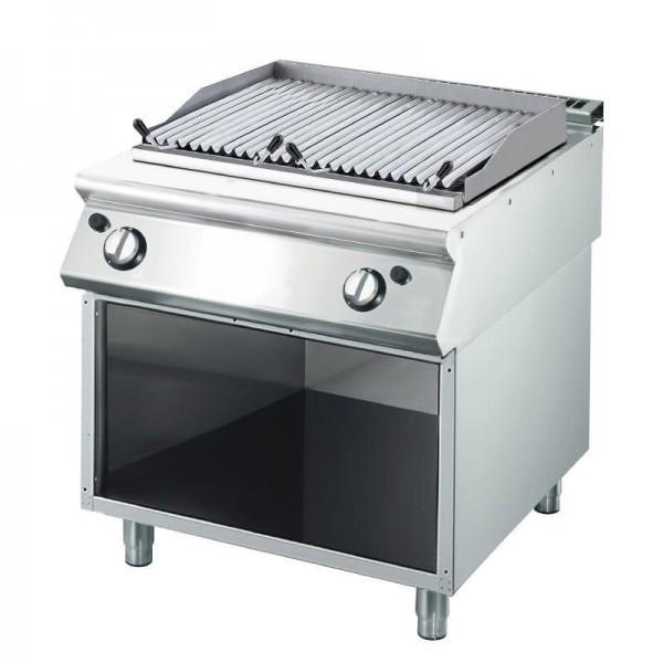 Grillade pierre de lave gaz 70/80 GRL acier inoxydable 15 kW_0
