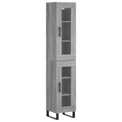 Helloshop26 - Buffet bahut commode armoire meuble de rangement organisateur cuisine salle de séjour salon haut sonoma 34,5 x 34 x 02_0035298 - 300021_0