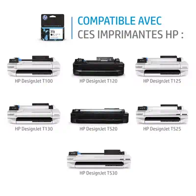 Kit de remplacement pour tête d'impression DesignJet HP 711_0