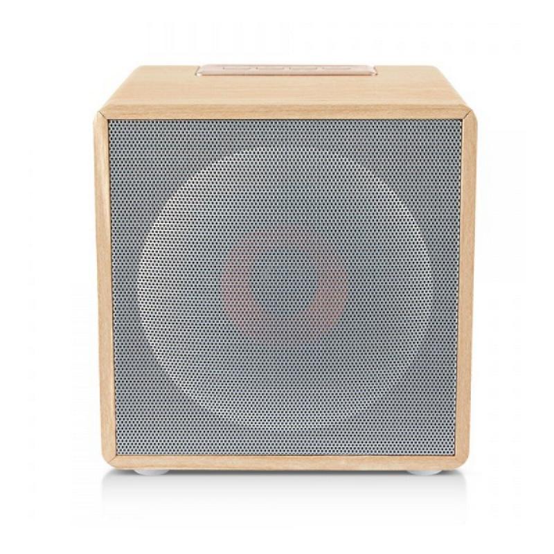 LIVOO enceinte nomade bluetooth bois TES272C - blanc 3523930110948_0