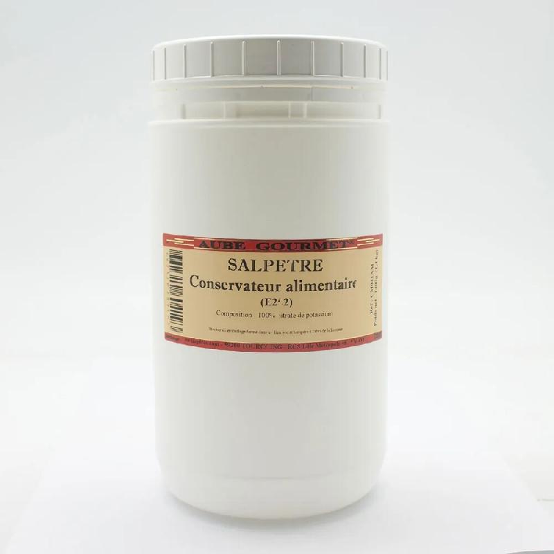 Nitrate de potassium E252 (Salpêtre) - Grand distributeur 1,2 kg - 3662310002753_0