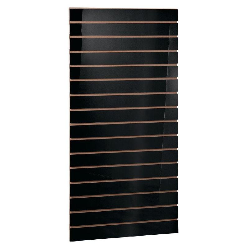 Panneau rainuré R7,5 L59,5xP120cm épaisseur 18mm - noir laqué_0