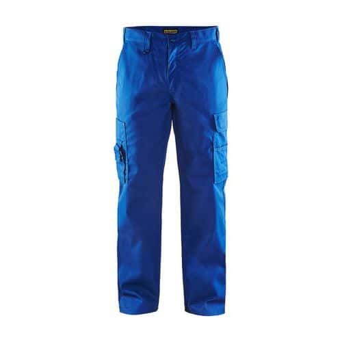 PANTALON DE TRAVAIL CARGO BLEU ROI D124 - BLAKLADER