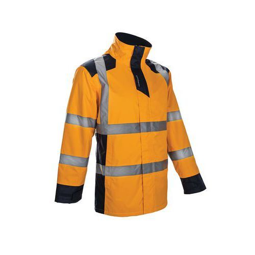 PARKA ANTI-FROID SOKOBIE - SORONA® - ORANGE/BLEU - T.L - COVERGUARD