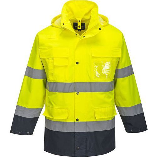 PARKA HAUTE-VISIBILITÉ 3-EN-1 S162 BLEU/JAUNE S - PORTWEST