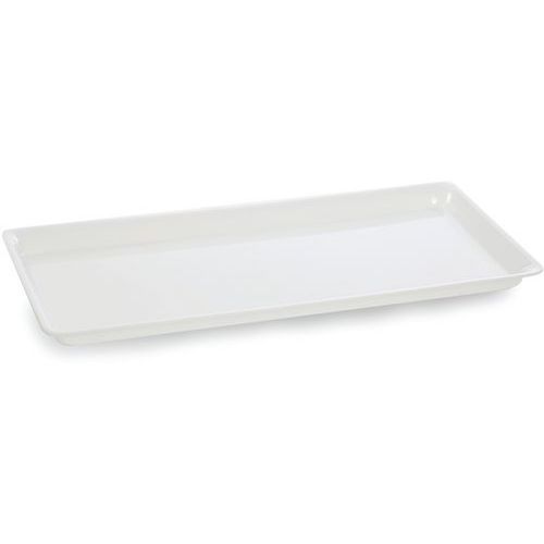 PLAT EN PLEXIGLAS B42 - 425X205X17 MM - BLANC