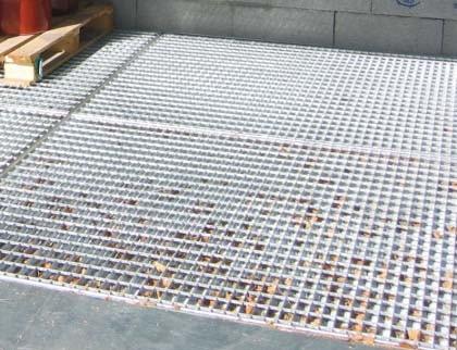 Plateforme de rétention en acier galvanisé - Volume 145L - Charge admissible 1700kg_0