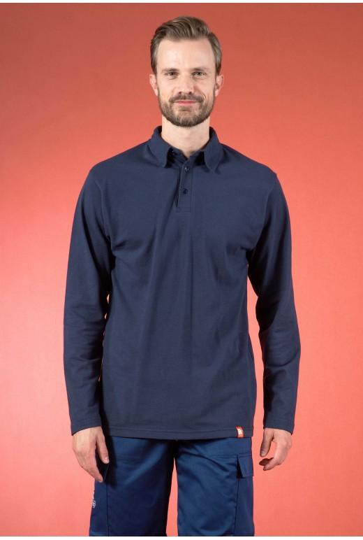 Polo multirisques ATEX maille - réf. 008*ATX - manches longues - 59% Protex, 240 gr/m²_0