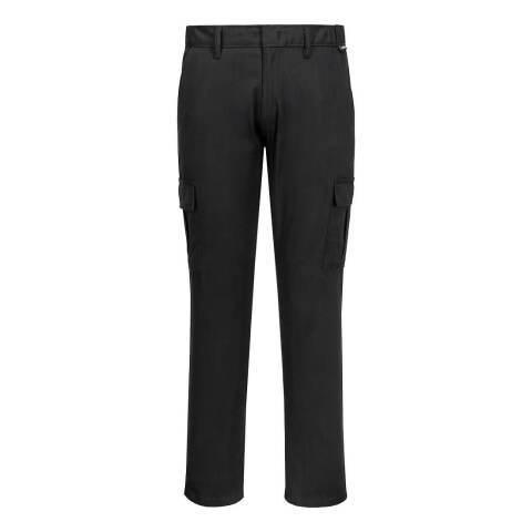 PORTWEST S231 PANTALON DE TRAVAIL SLIM STRETCH NOIR - TAILLE 44 - STANDARD