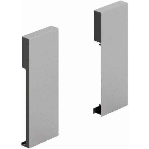 RACCORD DE FAÇADE POUR TIROIR À L'ANGLAISE - HAUTEUR 126 MM - ARGENT HETTICH