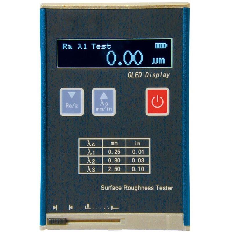 Rugosimètre digital portatif - Ra 0,05-10µm & Rz 0,1-50µm - Référence TTR1000_0