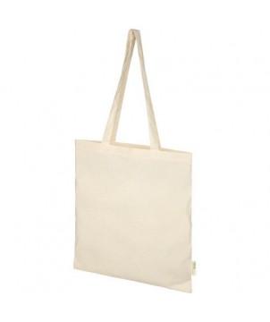 SAC SHOPPING EN COTON ORGANIQUE ORISSA 140 G/M² GOTS 7L - NATUREL - SACS SHOPPING ET TOTE BAGS PUBLICITAIRES