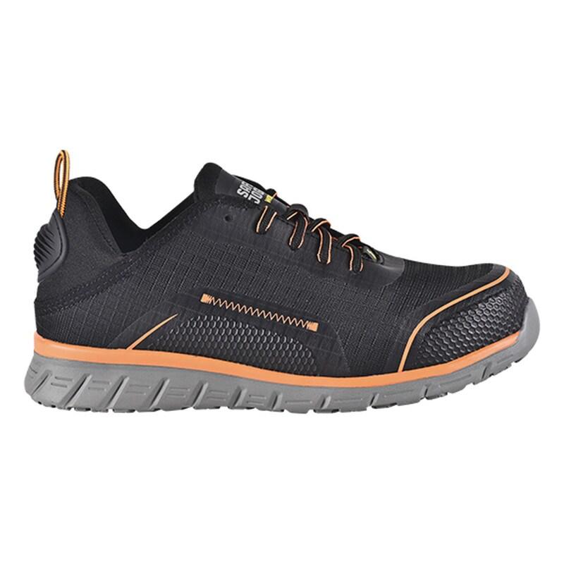 Safety Jogger - Chaussures de sécurité basses sportives ultra-légères antidérapantes LIGERO2 noir et orange S1P http://carbonn.Fr/img/co/337.Jpg_0
