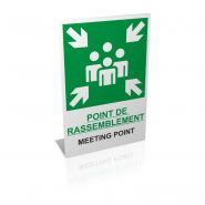 Sign201730 - Panneau directionnel en PVC 10 mm d'épaisseur - La girafe - Résistant aux UV, garantie 5 ans_0