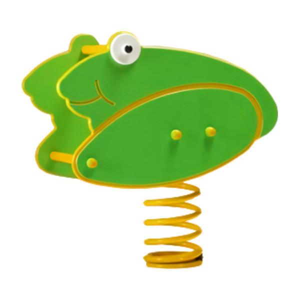 Jeu sur ressort grenouille double-face - 2 à 12 ans - Usage privé ou collectif_0
